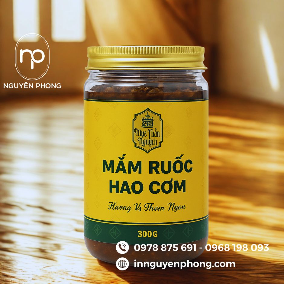 Mẫu in tem mắm tép
